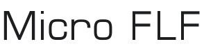 Micro FLF Font Preview