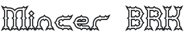 Mincer Font Preview