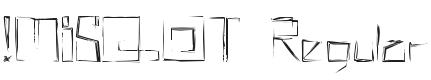 !Misqot Font Preview