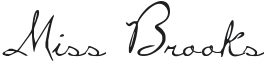 Miss Brooks Font Preview