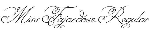 Miss Fajardose Font Preview