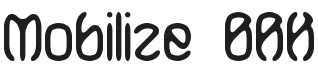 Mobilize Font Preview