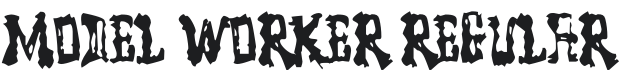 Model Worker Font Preview
