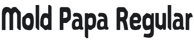 Mold Papa Font Preview