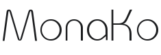 MonaKo Font Preview