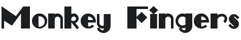 Monkey Fingers Font Preview