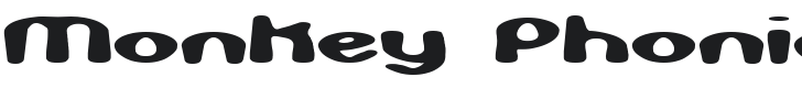 Monkey Phonics Font Preview