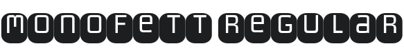 Monofett Font Preview