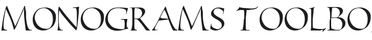 Monograms Toolbox Font Preview