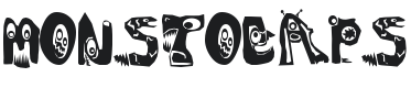 MonstoCaps Font Preview