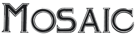 Mosaic Font Preview