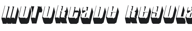 Motorcade Font Preview
