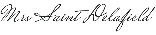 Mrs Saint Delafield Font Preview