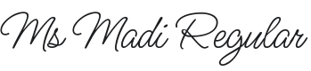Ms Madi Font Preview
