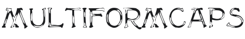 Multiform Caps Font Preview