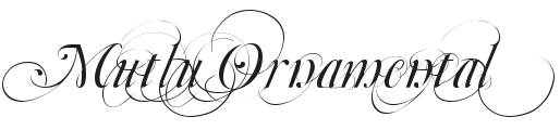 Mutlu Ornamental Font Preview