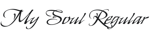 My Soul Font Preview