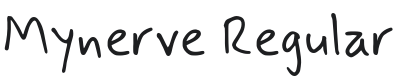 Mynerve Font Preview