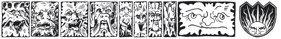 Mythago Wood Font Preview