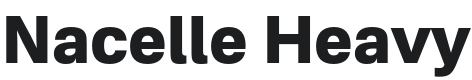 Nacelle Heavy Font Preview