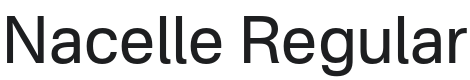 Nacelle Font Preview