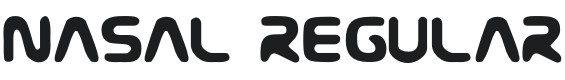 Nasal Font Preview