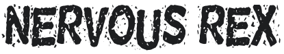 Nervous Rex Font Preview