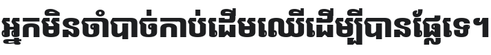 Nokora Black Font Preview