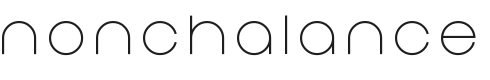 Nonchalance Font Preview