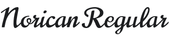 Norican Font Preview