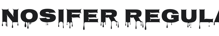 Nosifer Font Preview