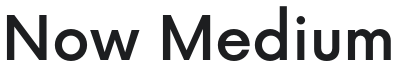 Now Medium Font Preview