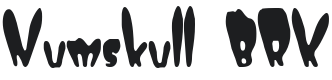Numskull Font Preview