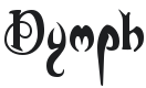 Nymph Font Preview