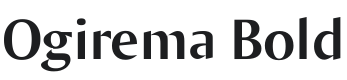 Ogirema Bold Font Preview