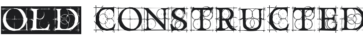 Old Constructed Caps Font Preview