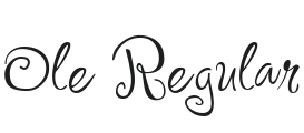 Ole Font Preview