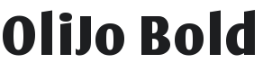 OliJo Font Preview