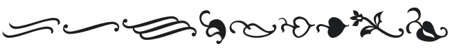 Ornements ADF Font Preview