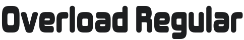 Overload Font Preview