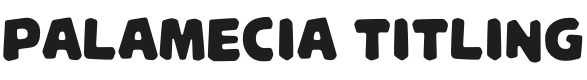 Palamecia Titling Font Preview