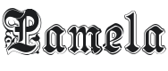 Pamela Font Preview
