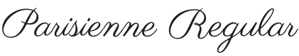 Parisienne Font Preview