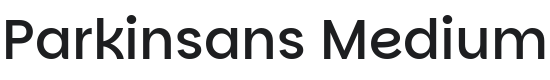 Parkinsans Medium Font Preview