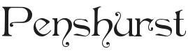 Penshurst Font Preview