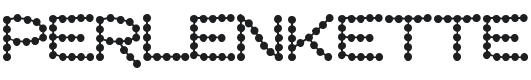 Perlenkette Font Preview