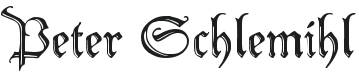 Peter Schlemihl Font Preview