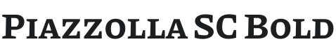 Piazzolla SC Bold Font Preview