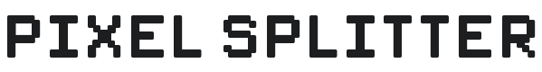 Pixel Splitter Font Preview