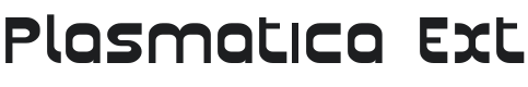 Plasmatica Ext Font Preview